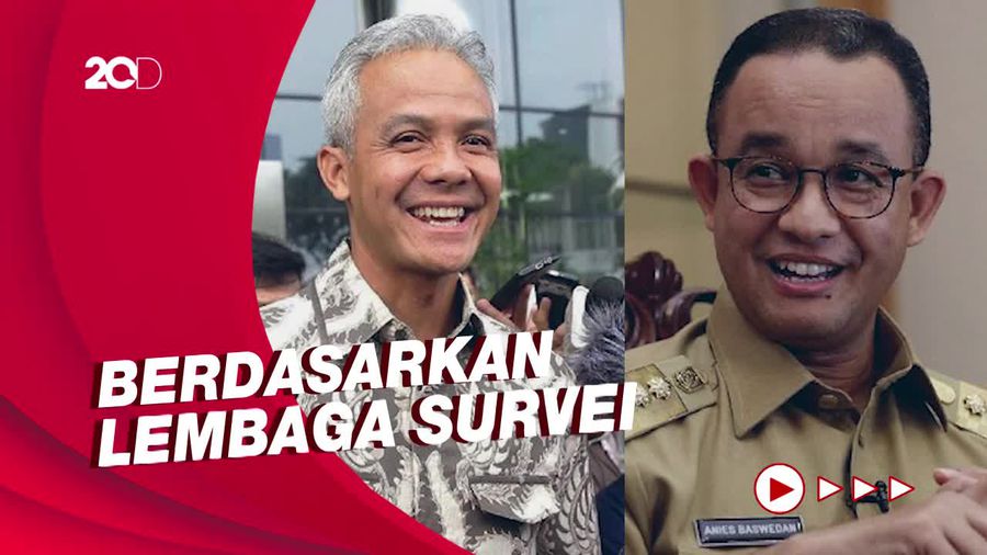 Adu Elektabilitas Anies Vs Ganjar, Capres NasDem dan PSI