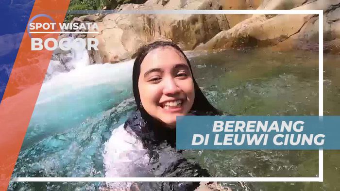 Berenang dan Bermain Air di Leuwi Ciung Bogor