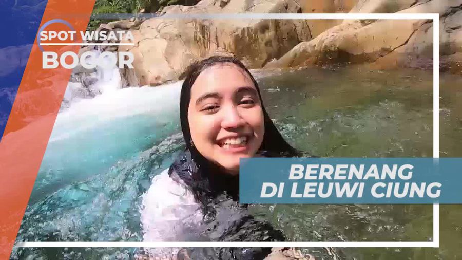 Berenang dan Bermain Air di Leuwi Ciung Bogor