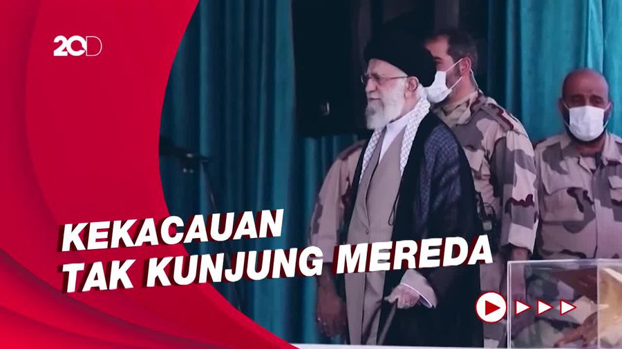 Khamenei Tuding Musuh Iran Dalang Kerusuhan