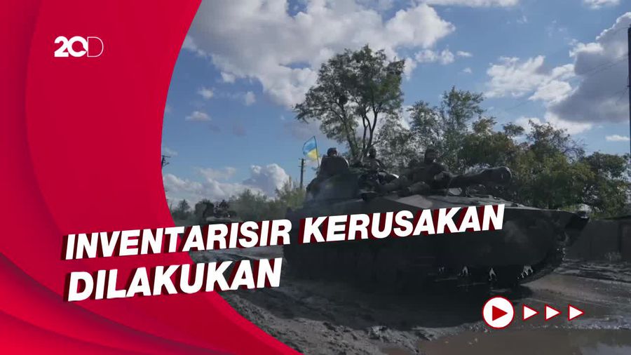 Ukraina Rebut Kembali Sejumlah Wilayah dari Rusia