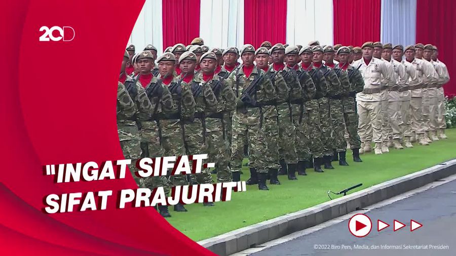 Jokowi: Masyarakat Menaruh Harapan Besar, Pegang Jati Diri TNI Rakyat