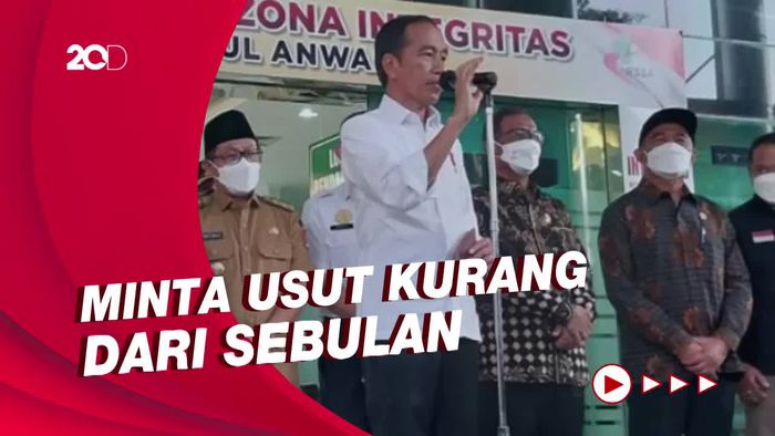 Jokowi Minta Tragedi Kanjuruhan Cepat Diungkap: Barangnya Kelihatan Semua