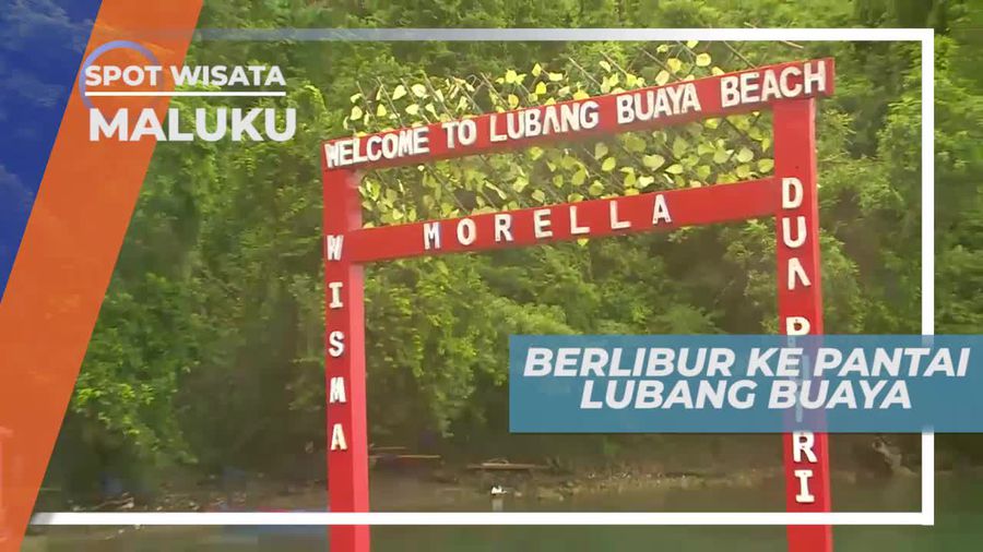 Berkunjung ke Pantai Lubang Buaya Maluku