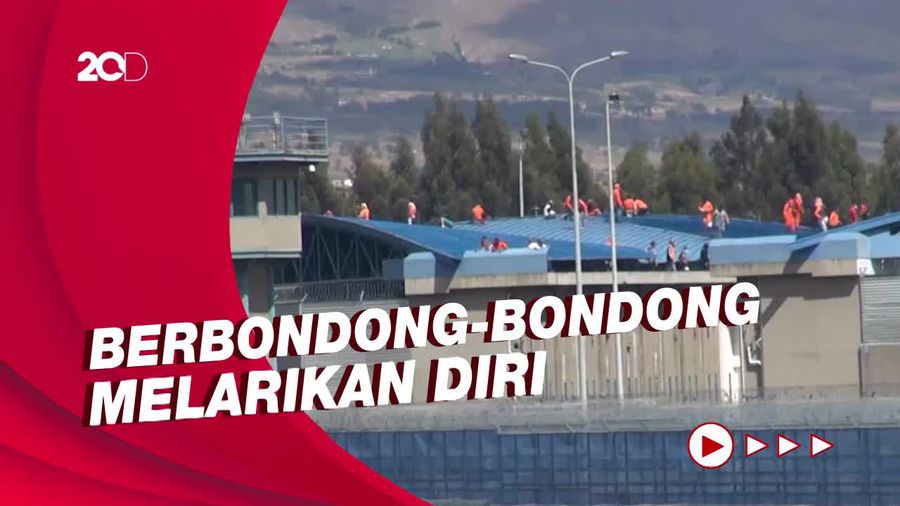 Mencekam! Kerusuhan di Penjara Ekuador, 15 Tewas, 20 Terluka