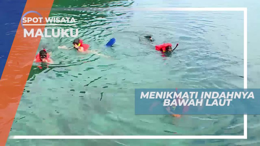 Menikmati Keindahan Bawah Laut Lubang Buaya Beach Maluku