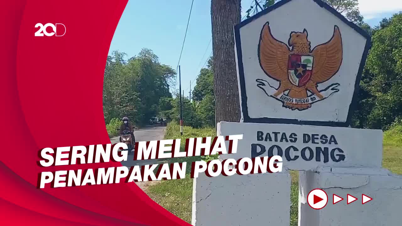 Potret Desa Pocong Di Bangkalan Yang Identik Dengan Cerita Horor