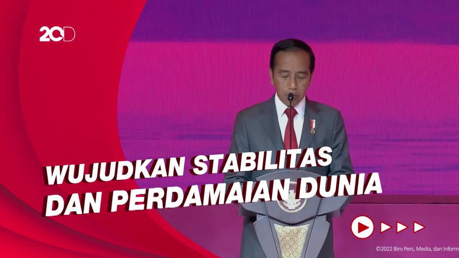 Buka Kongres Ke-5 WCCJ, Jokowi Dorong Kerja Sama Negara untuk Perdamaian