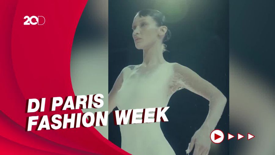 Sains di Balik Cat Ajaib yang Jadi Gaun Bella Hadid