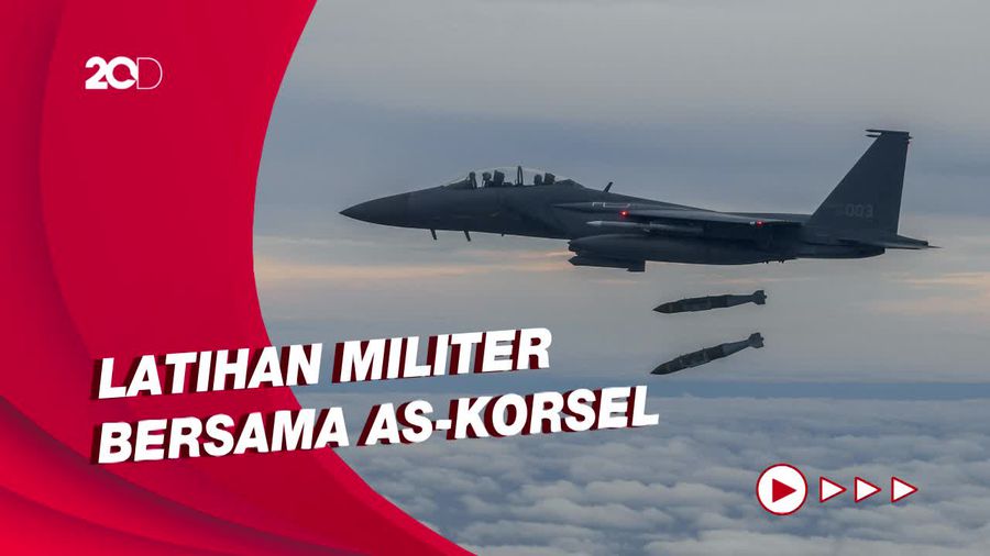 Respons Rudal Korea Utara, Jet Tempur Korea Selatan dan AS Jatuhkan Bom