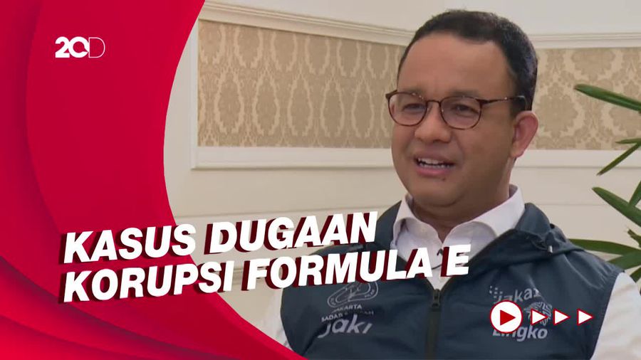 Anies Soal Isu Ditarget Jadi Tersangka: Saya Yakin KPK Profesional