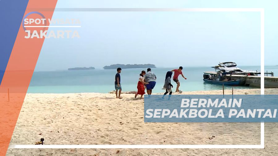 Sepak Bola Pantai Ceria Bersama Kerabat, Jakarta