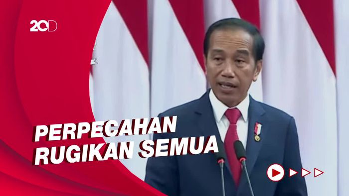 Jokowi di Hadapan Parlemen Dunia: Turunkan Ego Demi Pemulihan Krisis
