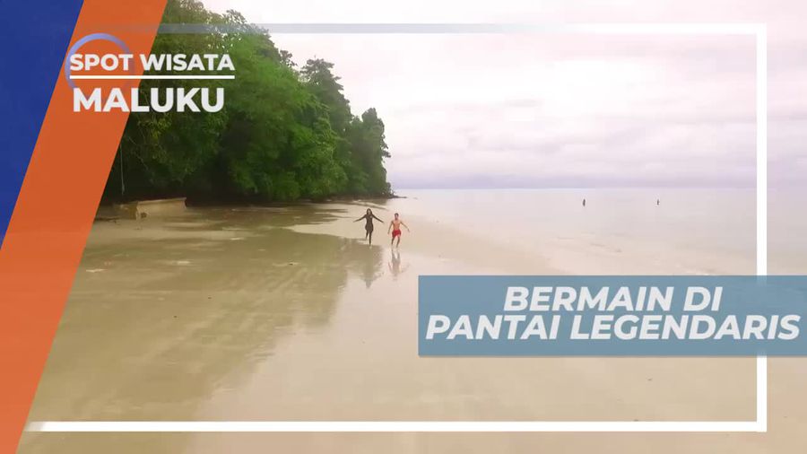 Berkunjung ke Pantai Natsepa, Keindahan Alam Legendaris dari Maluku