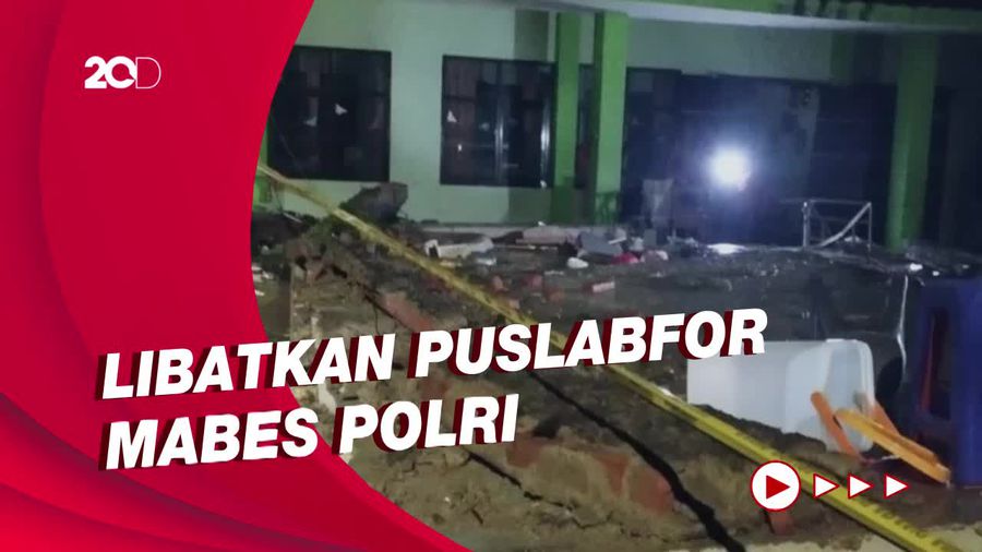 Polisi Dalami Penyebab Tembok Roboh di MTsN 19 Pondok Labu