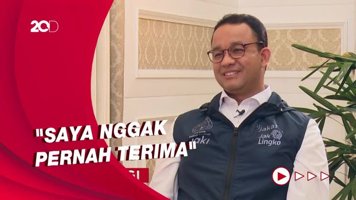 Anies soal Tuduhan Terima Uang Formula E: Bawa Dong Buktinya!