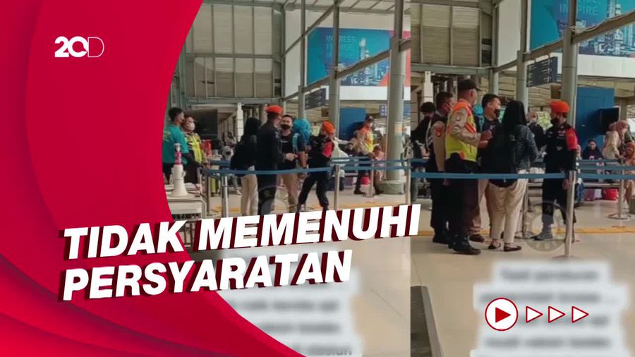 Calon Penumpang di Stasiun Senen Marah-marah gegara Belum Booster