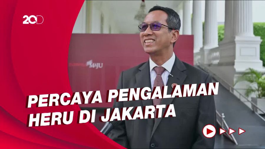 Heru Budi Jadi Pj Gubernur DKI, Anies: Kami Percaya Pengalaman Beliau
