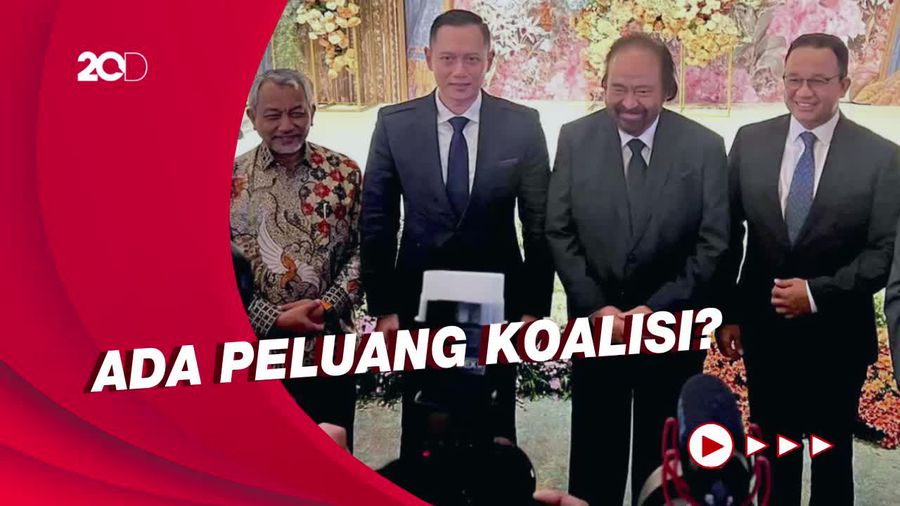 Respons AHY Kala Ditanya Kapan Bertemu NasDem dan PKS