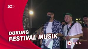 Nonton Synchronize Festival, Sandiaga Uno Kagum dengan 3 Diva