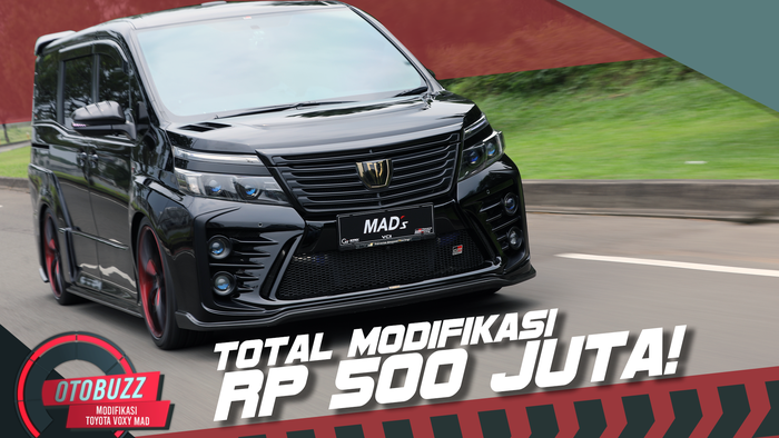 Modifikasi Toyota Voxy MAD: Mesin Buas, Desain Berkelas!