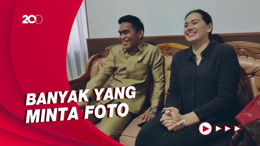 Catherine Wilson Jadi Pusat Perhatian saat Dampingi Suami ke Kantor