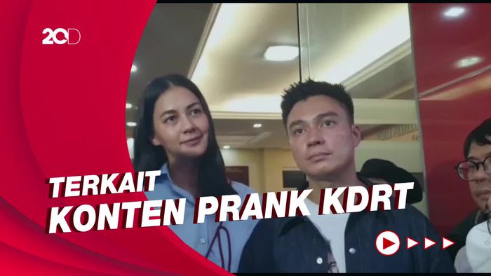 Baim Wong dan Paula Minta Maaf Usai Diperiksa 3 Jam