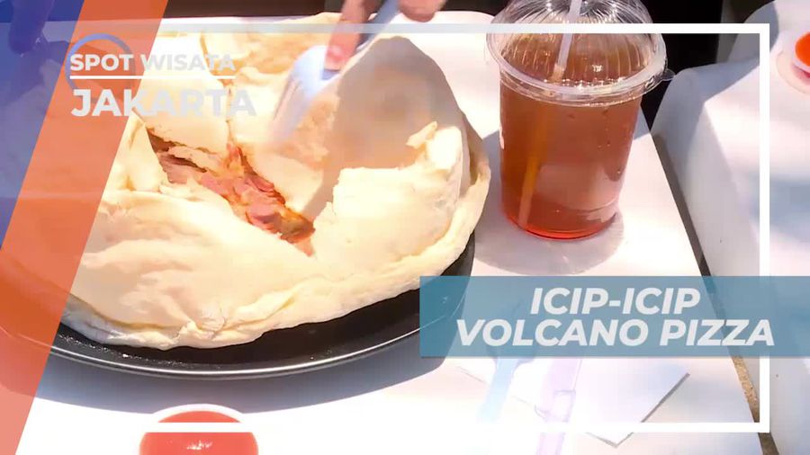 Volcano Pizza, Menu Kuliner Unik di Jakarta