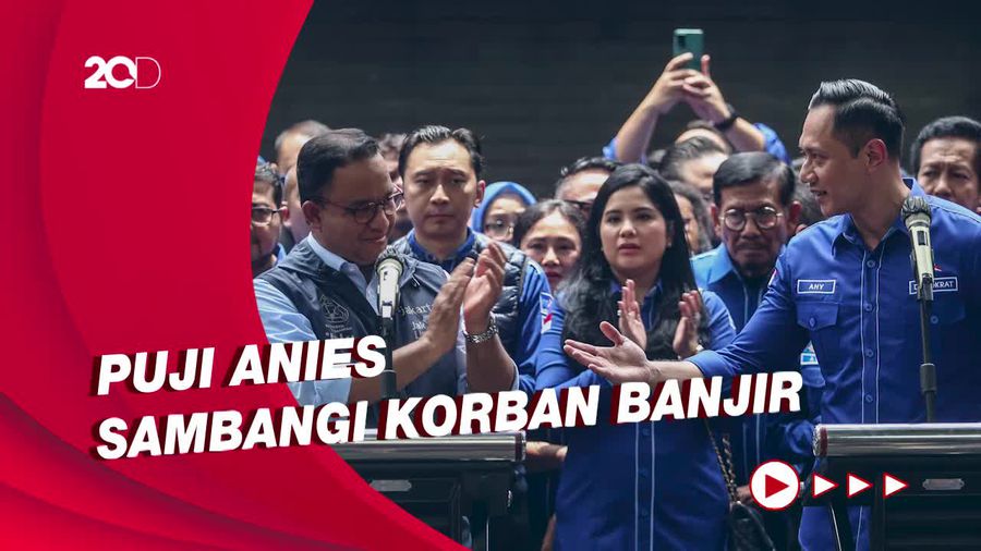AHY Puji Kinerja Anies di Akhir Masa Jabatan: Punya Leadership in Crisis