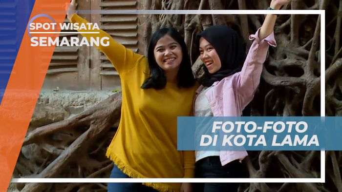 Foto Cantik Nan Klasik di Kota Lama, Semarang