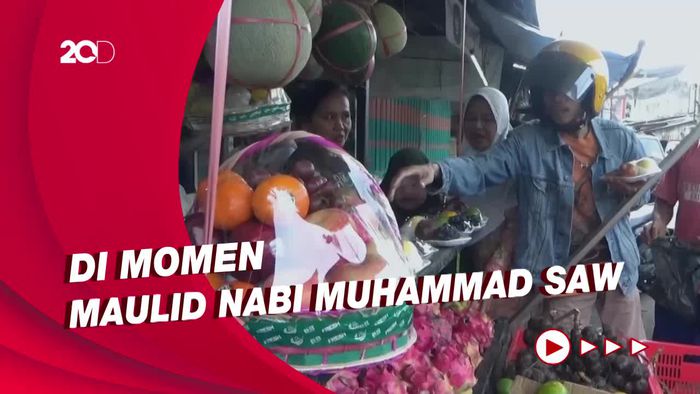 Jual Parsel Buah-buahan, Pedagang Lumajang Raih Untung 10 Kali Lipat