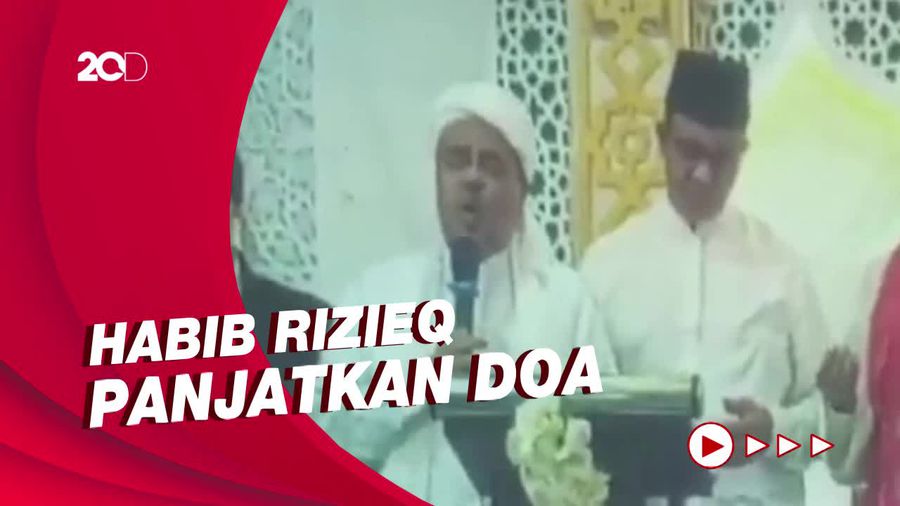 Momen Anies Temui Habib Rizieq di Petamburan