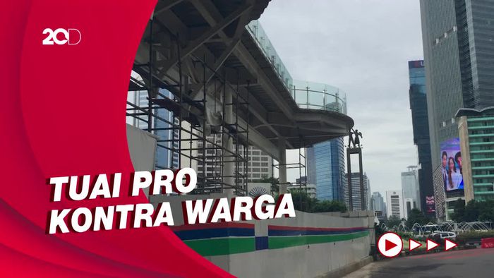 Halte Bundaran HI Disebut Halangi Cagar Budaya, Ini Komentar Warga