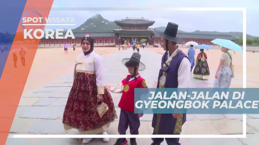 Menyusuri Kawasan Gyeongbok Palace di Seoul Korea Selatan