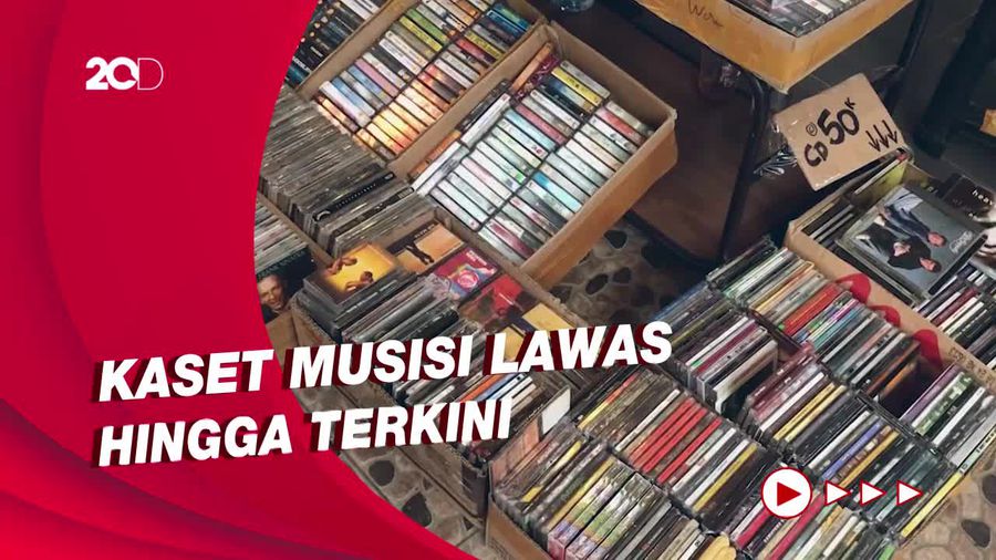 Tak Hanya Konser, Pasar Musik di Synchronize Curi Perhatian Pengunjung