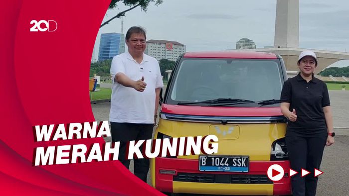 Puan Dapat Hadiah Mobil Listrik dari Airlangga