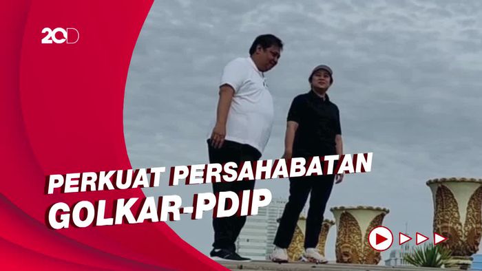 Pantun Airlangga ke Puan: Ikan Hiu Dibawa ke UNDIP, I Love You PDIP