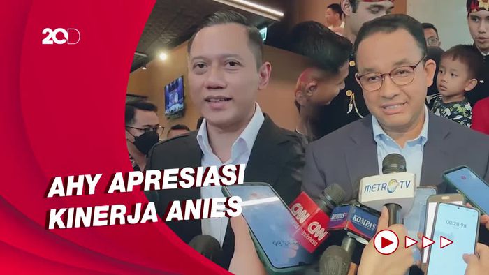 AHY Hadiri Acara Anies di TIM, Sinyal Duet di 2024? 