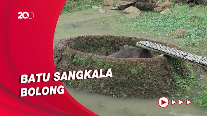 Batu Situs Ciluncat Ciamis Ini Dipercaya Sembuhkan Penyakit
