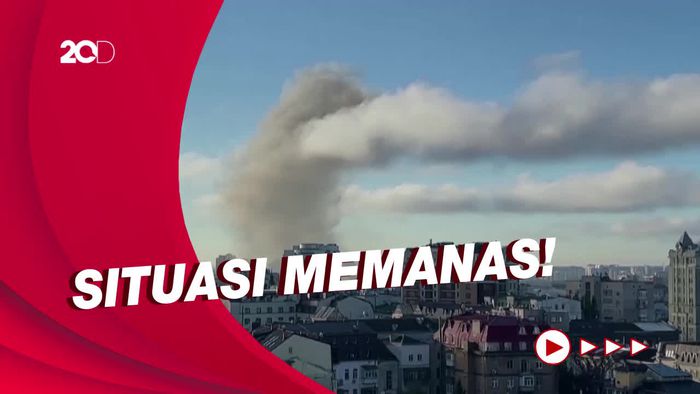 Lama Tak Ada Serangan, Rusia Kembali Serang Jantung Ukraina di Kiev  