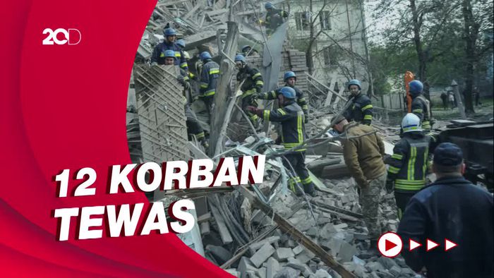  Ukraina Revisi Jumlah Korban Tewas Serangan Rudal di Zaporizhzhia