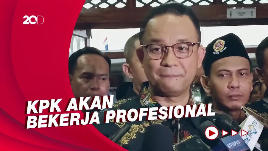 Anies Percaya KPK Kerja Profesional dalam Mengusut Kasus Formula E