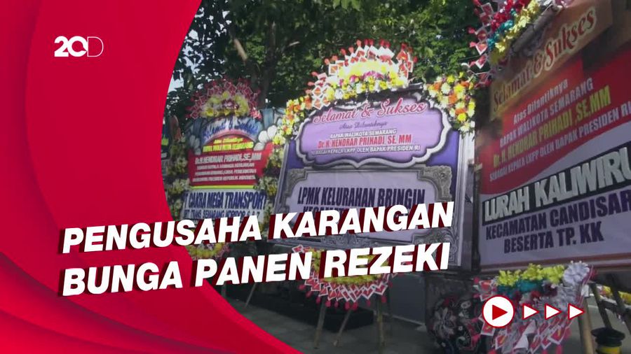 Hendrar Prihadi Jadi Kepala LKPP, Balkot Semarang Banjir Karangan Bunga