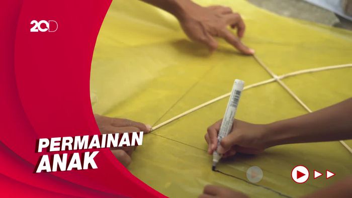 Lestarikan Permainan Tradisional dengan Membuat Layangan