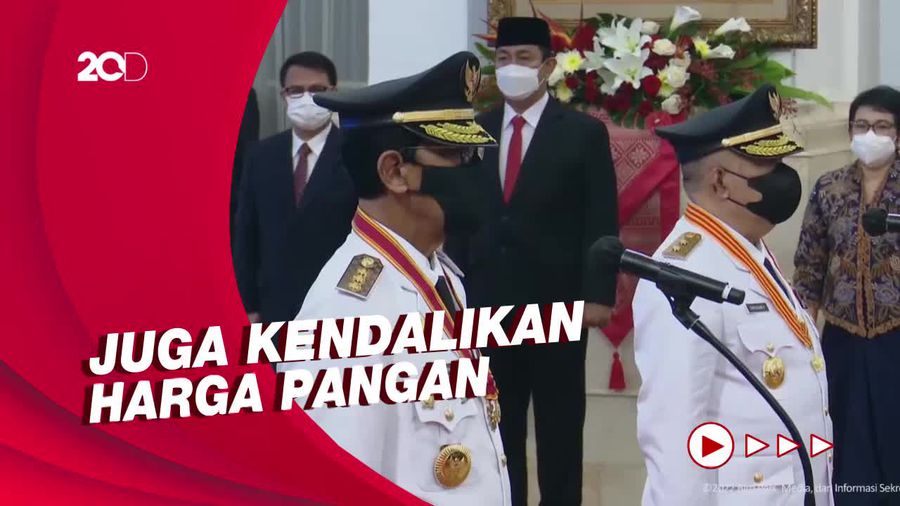 Perintah Jokowi ke Gubernur-Wagub DIY: Fokus Inflasi