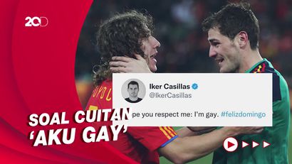Cuitan Casillas dan Puyol yang Bikin Pesepakbola Gay Marah