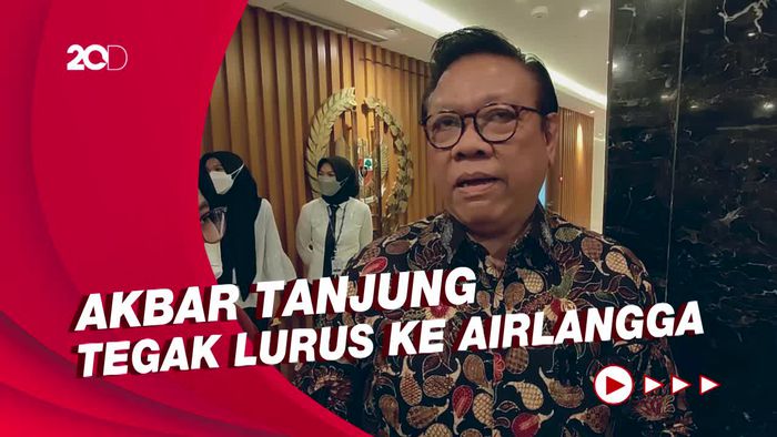 Agung Laksono Bantah Akbar Tanjung Dukung Anies Capres