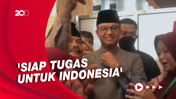 Anies Pamit Selesai Tugas di Jakarta: Bismillah Kita Jalan Terus