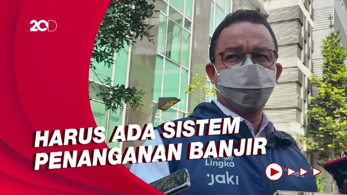 Anies: Jika Ada Daerah Banjir Berhari-hari, Manajemennya Nggak Bener