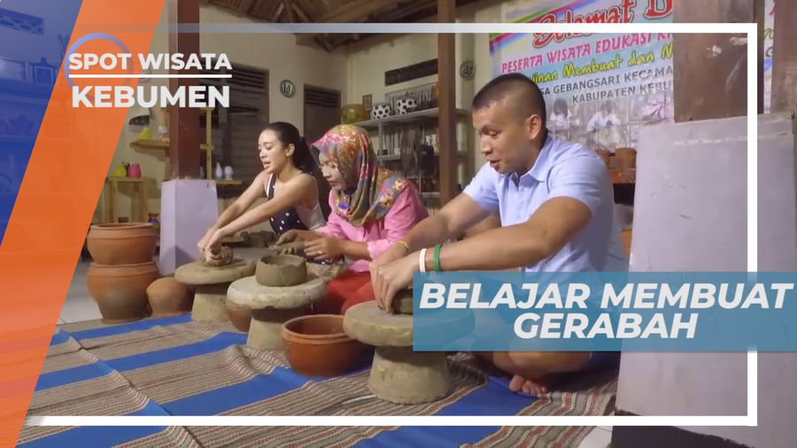 Pengalaman Seru Belajar Membuat Gerabah di Wisata Edukasi Kreatif, Kebumen